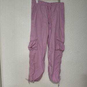 Pink Lulu lemon dance studio pant size large slightly used perfect condition